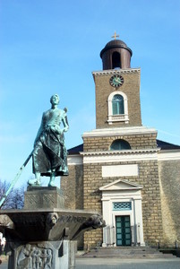 Marienkirche mit Tine Marienkirche mit Tine